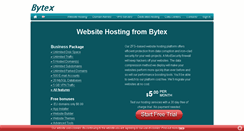 Desktop Screenshot of bytexhost.com