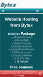 Mobile Screenshot of bytexhost.com